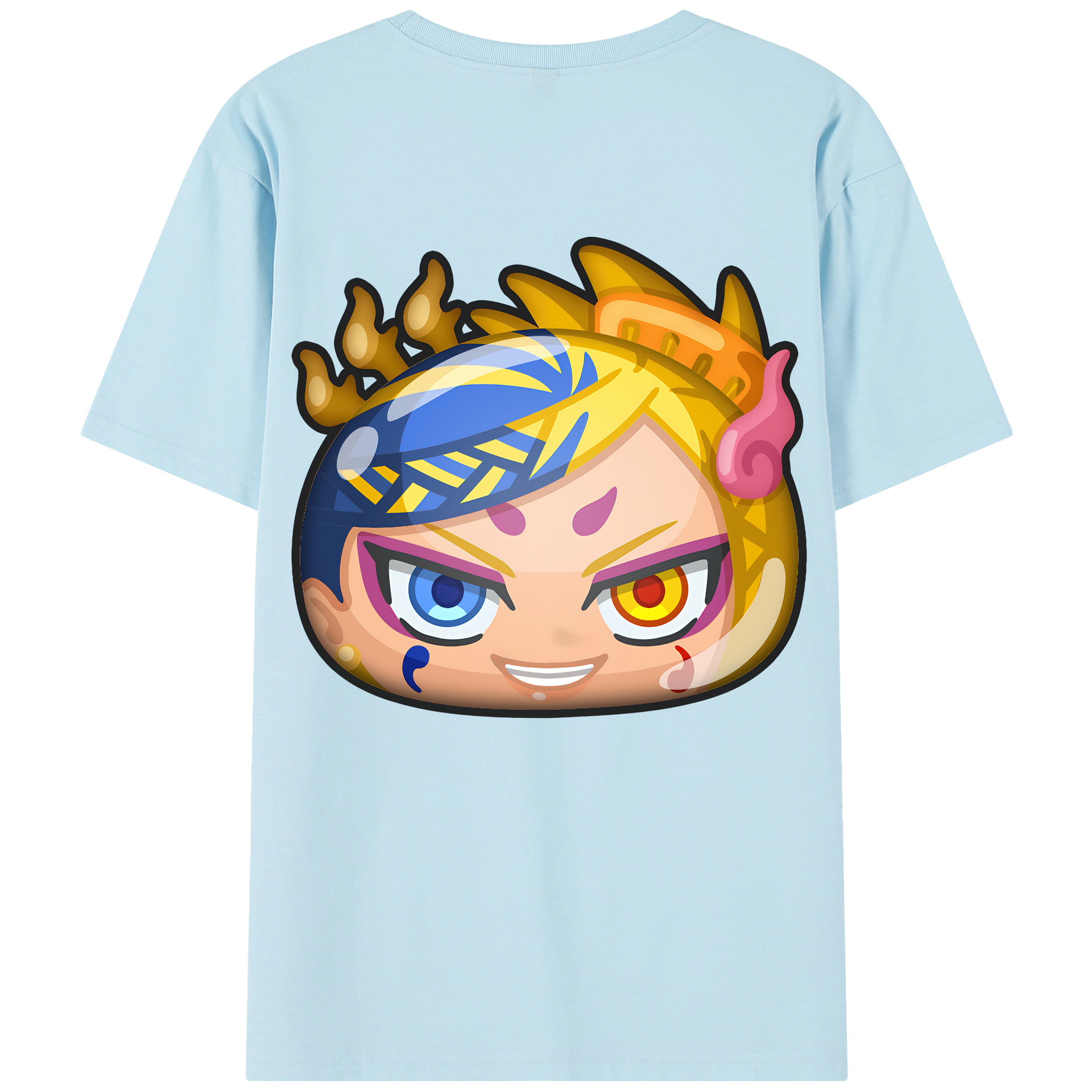 （画像用） 妖怪ウォッチ Yo-kai Watch 綿100％半袖Tシャツ（背面プリント）